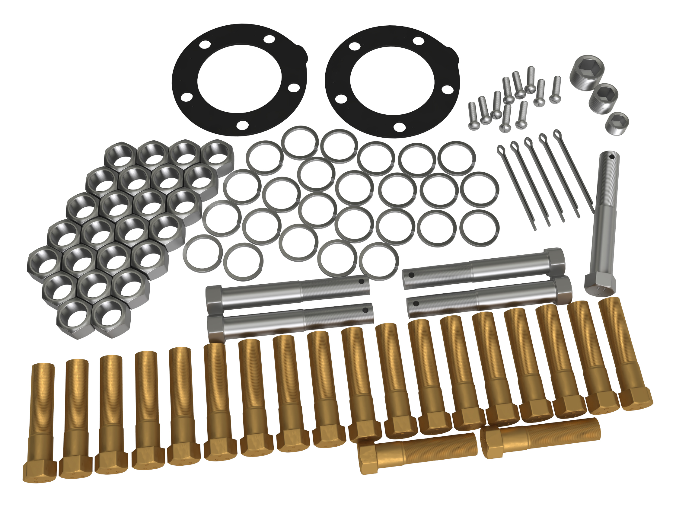 Комплект метизов на 5 кронштейнов