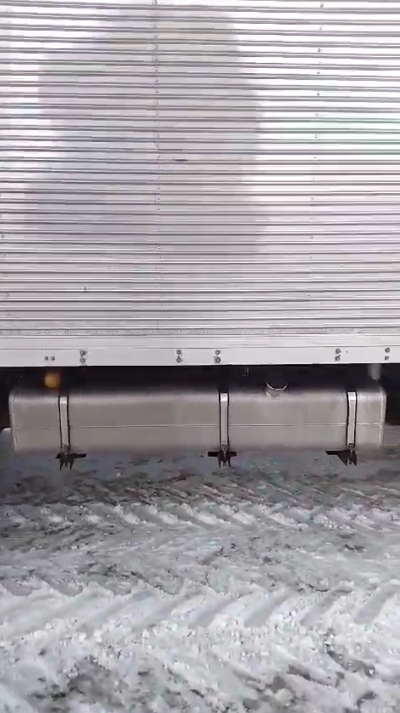 Алюминиевый топливный бак 250 литров Mitsubishi Fuso Canter ЕВРО 3/4